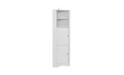 Bathroom Corner Cabinet – Space-Saving Storage Organizer with Stylish Design for Small Bathrooms