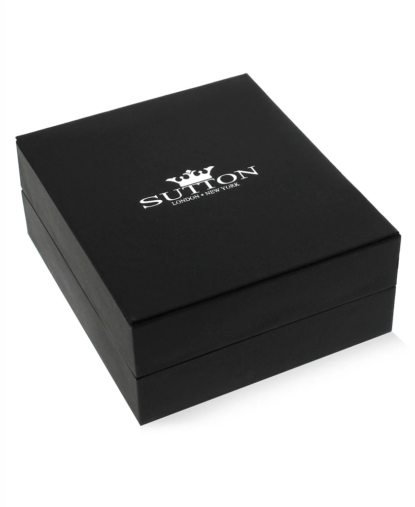 Rhona Sutton Gold Quis Ut Deus Stainless Steel Pendant Necklace