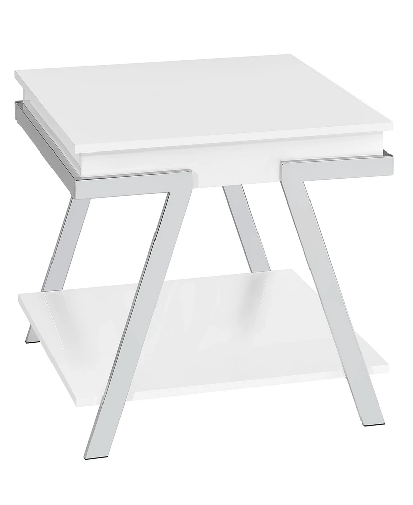 Zena 22" Metal End Table