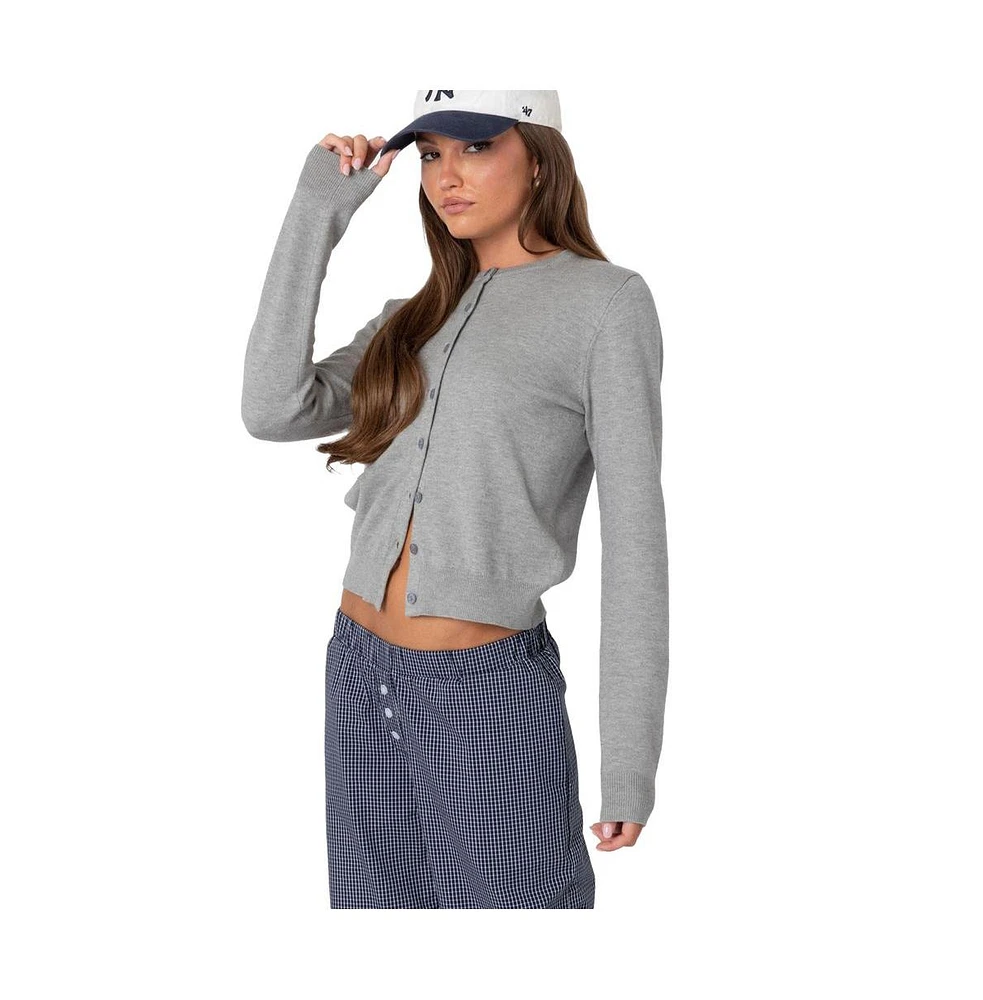 Edikted Shlo knitted cardigan