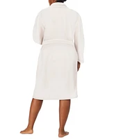 Ellen Tracy Plus Size Shawl-Collar Chenille Robe