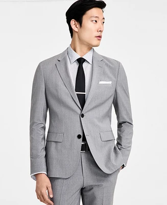 Hugo by Hugo Boss Men's Modern-Fit Wool Blend Suit Jacket