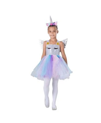 Dress Up America Unicorn Dress Costume Toddlers Girls
