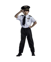 Dress Up America Pilot Costume Set Kids Boys Girls