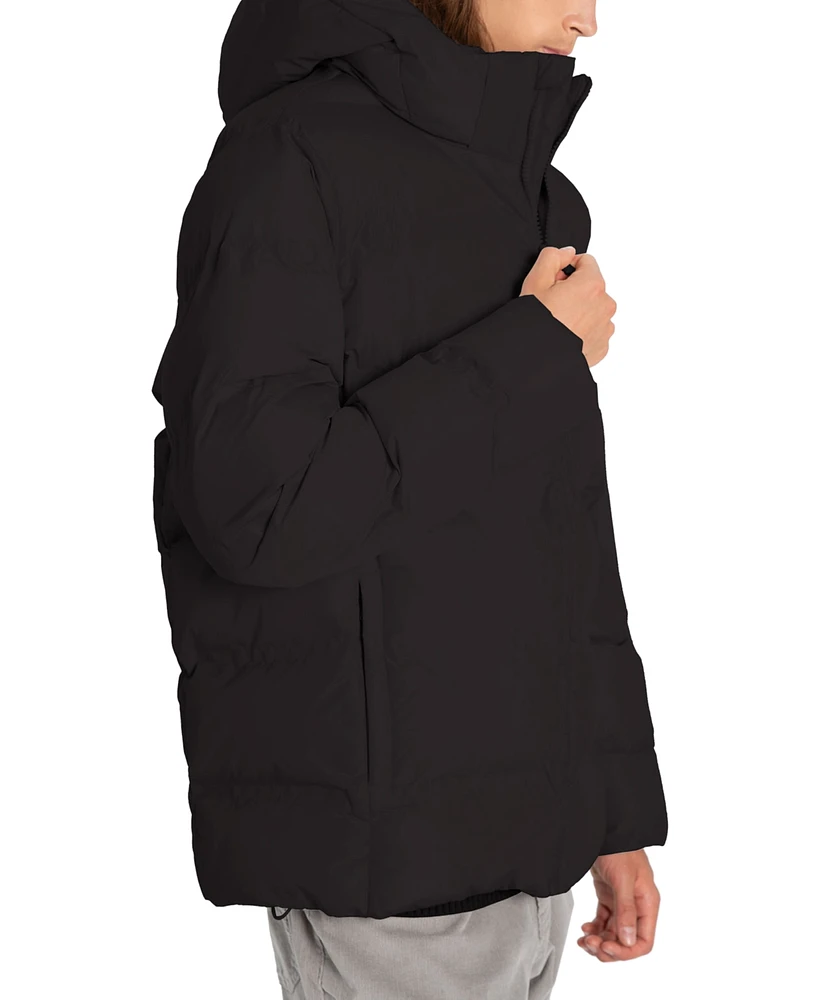 Point Zero Men's Midweight Heat-Sealed Puffer Jacket