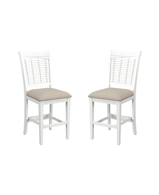 Hillsdale 42.5" Wood Bayberry Counter Height Stool