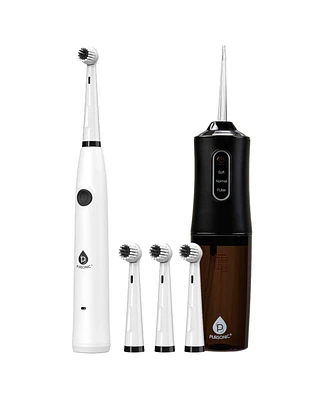 Mario Lopez Usb Rechargeable Electric Toothbrush & Usb Water Flosser