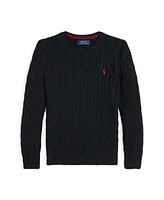 Polo Ralph Lauren Big Boys Cable- Knit Crewneck Sweater