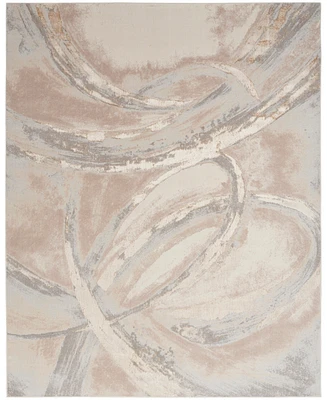 Nourison Home Brushstrokes BSK01 7'10"x9'10" Area Rug