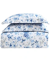 Laura Ashley Breezy Floral Reversible 2-Pc. Quilt Set, Twin