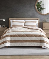 Nautica Lawndale Twill Plush 3-Pc. Comforter Set