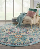 Nourison Home Passion PSN25 8'x8' Round Area Rug