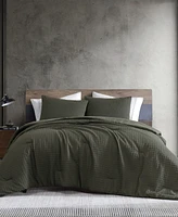Kenneth Cole New York Houndstooth Embossed 2-Pc. Comforter Set, Twin