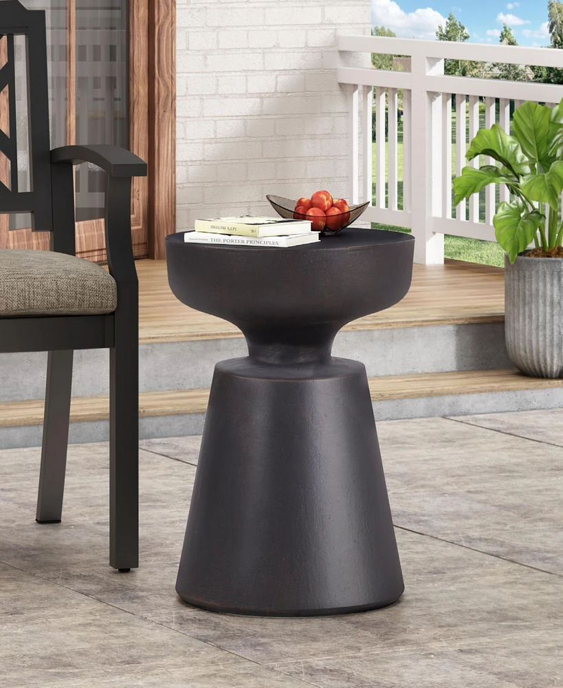 Modern Concrete End Table: Versatile, Lightweight, And Sophisticated