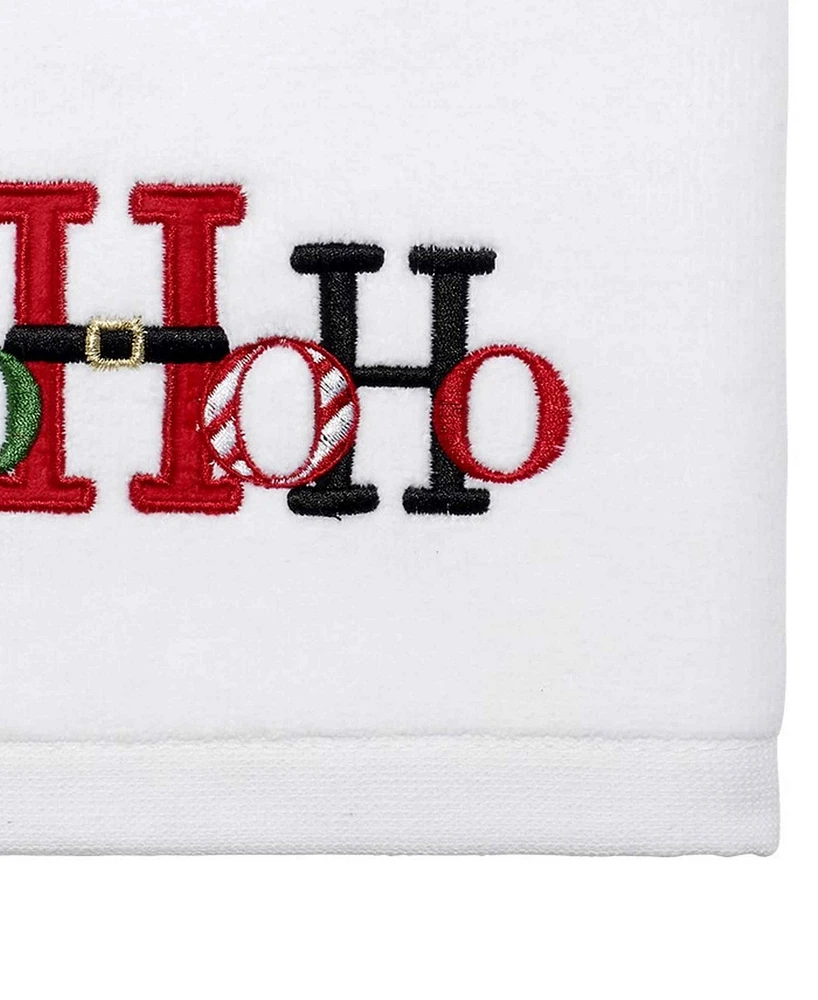 Avanti HoHoHo Cotton Hand Towel Set, 28" x 16"