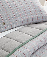 Lacoste Home Racquet Check 3-Pc. Comforter Set