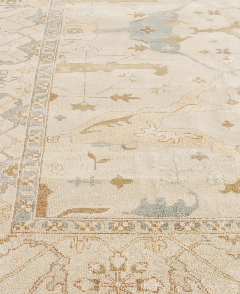 Exquisite Rugs Antique Weave Oushak 9492 4'x6' Area Rug