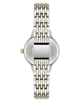 Anne Klein Women's Quartz Light Blue Charming and Two-Tone Alloy Metal Watch, 30mm