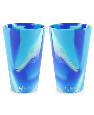 Pint Glasses: 2 pk - Arctic Sky