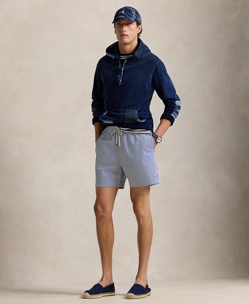 Polo Ralph Lauren Men's 5-3/4" Traveler Classic Striped Swim Trunk