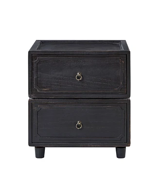 Hulala Home Scipione Transitional 2 - Drawer Nightstand with Multiple Configurations