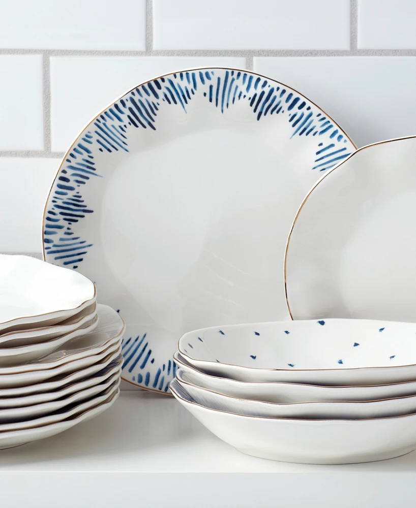 Lenox Bay Assorted Dinner Bowls, Set of 4