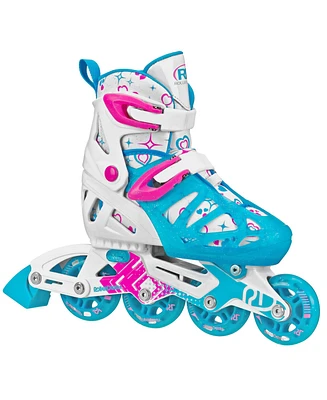 Roller Derby Tracer Girl's Adjustable Inline Skates Medium (2-5)