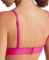 Lauren Ralph Lauren Women's Triangle V-Neck Bikini Top