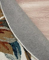Lr Home Sweet Sinuo-118 4' x 4' Round Area Rug