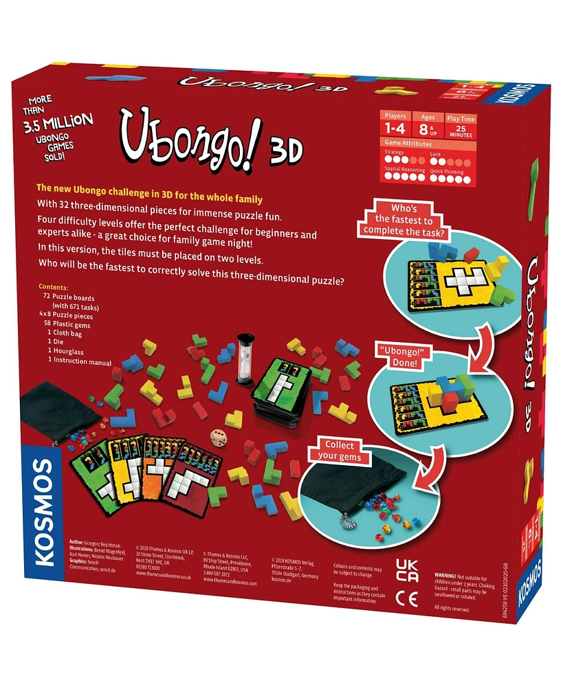 Thames & Kosmos Ubongo 3D Puzzle Game