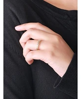 Devata Daisy Flower Ring in 14K Gold, Size 6, approx. 2.3 grams