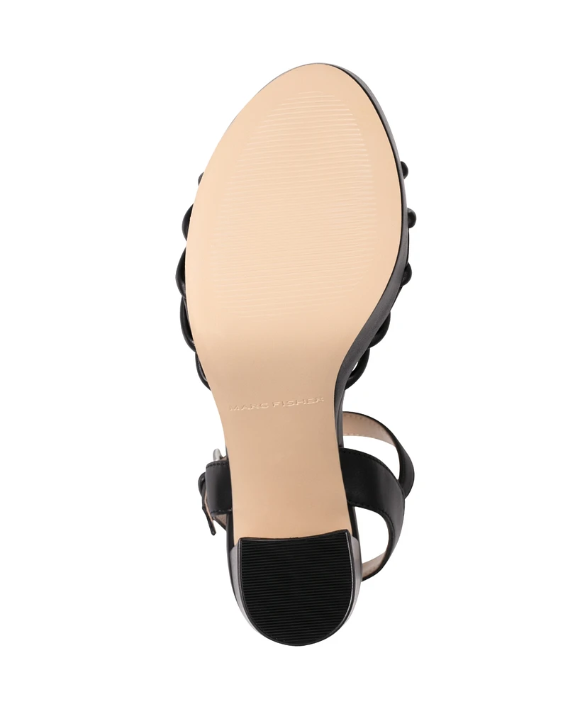 Marc Fisher Women's Dessa Open Toe Dress Sandals