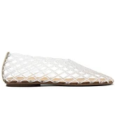 Arezzo Women's Jada Jelly Slip-On Ballet Flats