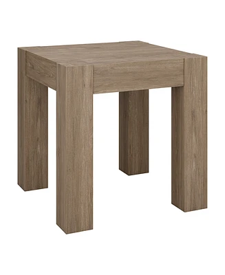 Hudson & Canal 22" Langston Wide Square Side Table