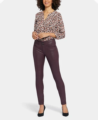 Nydj Women's Coated Ami Skinny Jeans