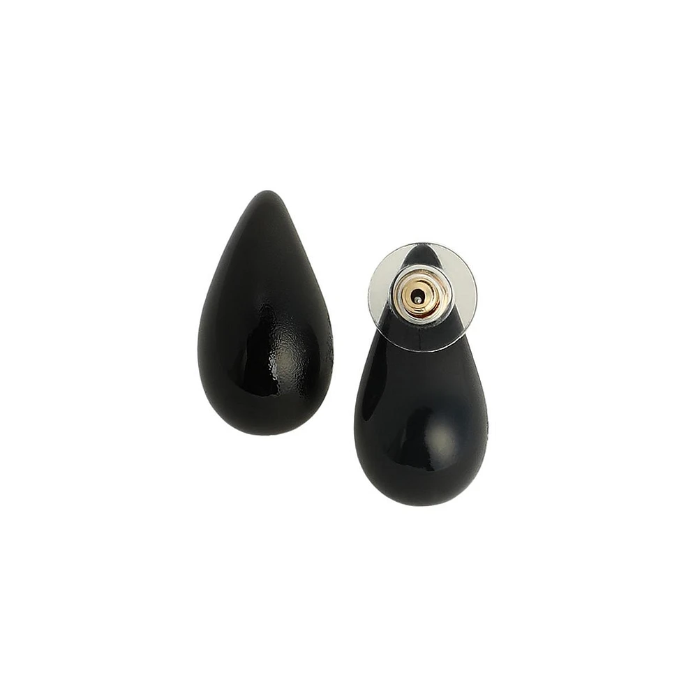 Sohi Women's The Small Teardrop Stud Earrings