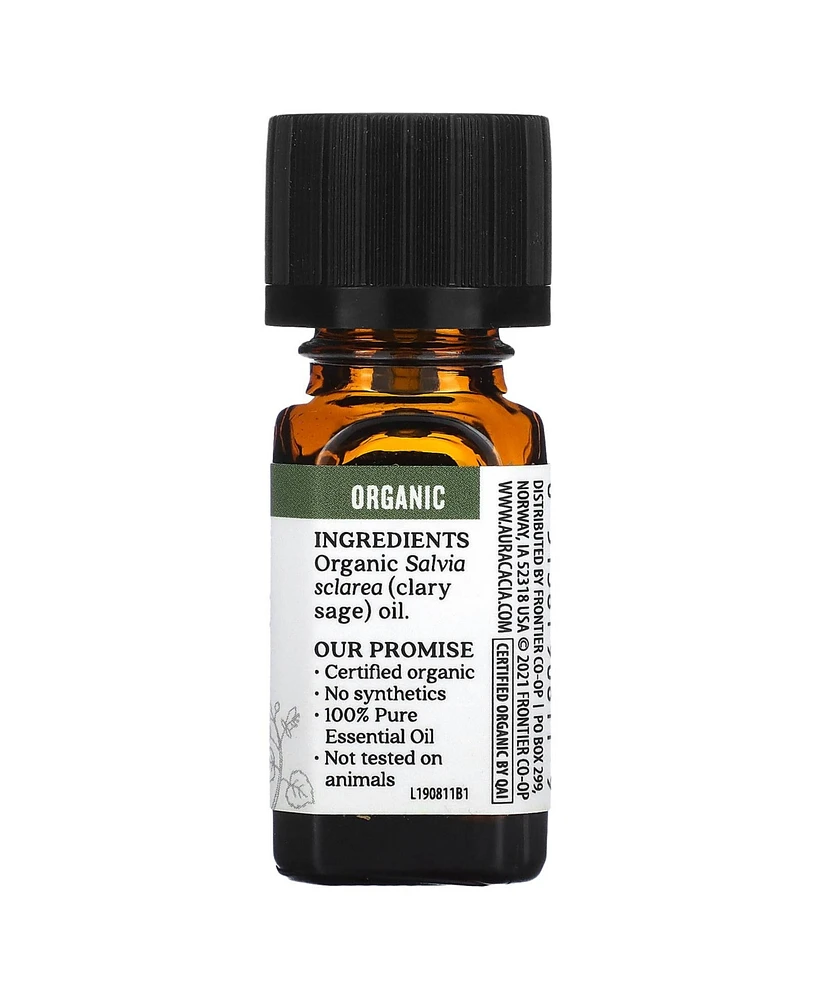 Aura Cacia Pure Essential Oil Organic Clary Sage
