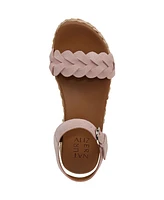 Naturalizer Women's Neila Open Round Toe Flatform Sandals