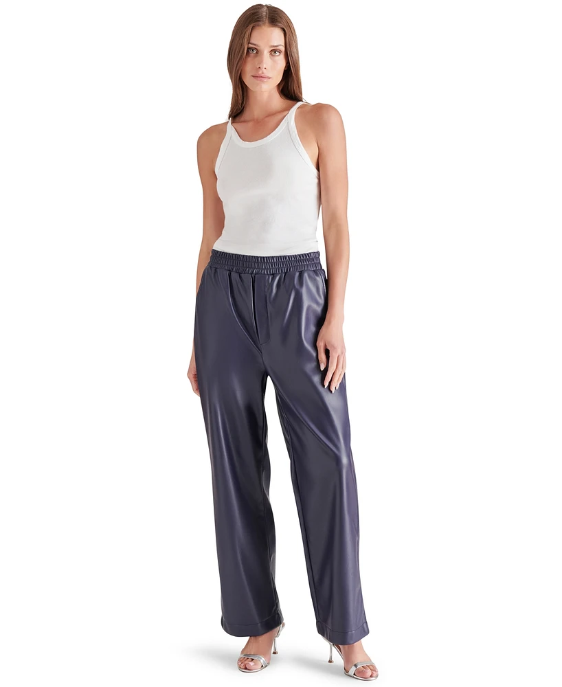 Steve Madden Women's Gilda Faux Leather Pants