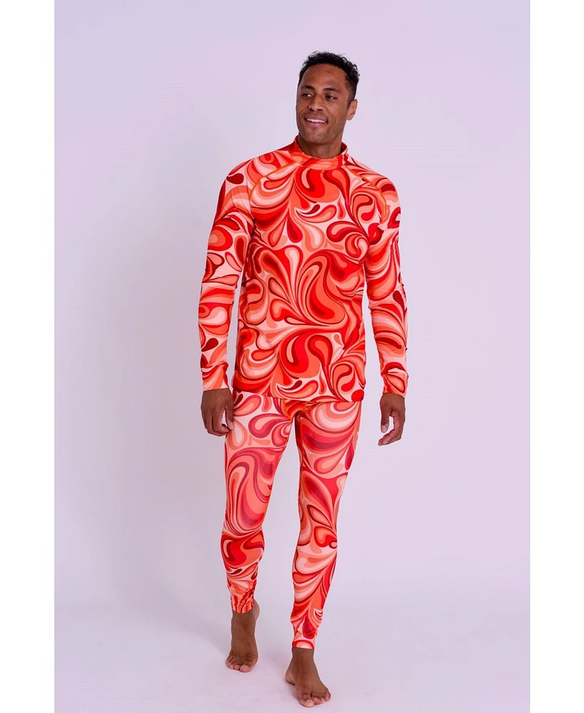 Oosc Men's Baselayer Top - Shagadelic Baby!