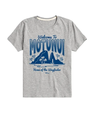 Moana Big Boys Motunui Graphic Tee