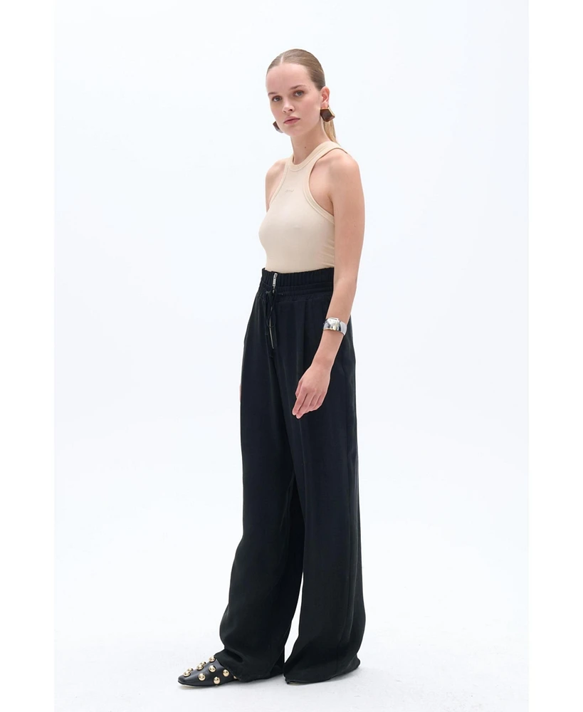 Nocturne Women's Flowy Wide Leg Pants