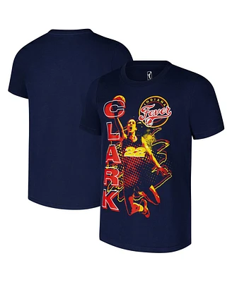 Outerstuff Big Boys and Girls Caitlin Clark Navy Indiana Fever Jam Player T-Shirt