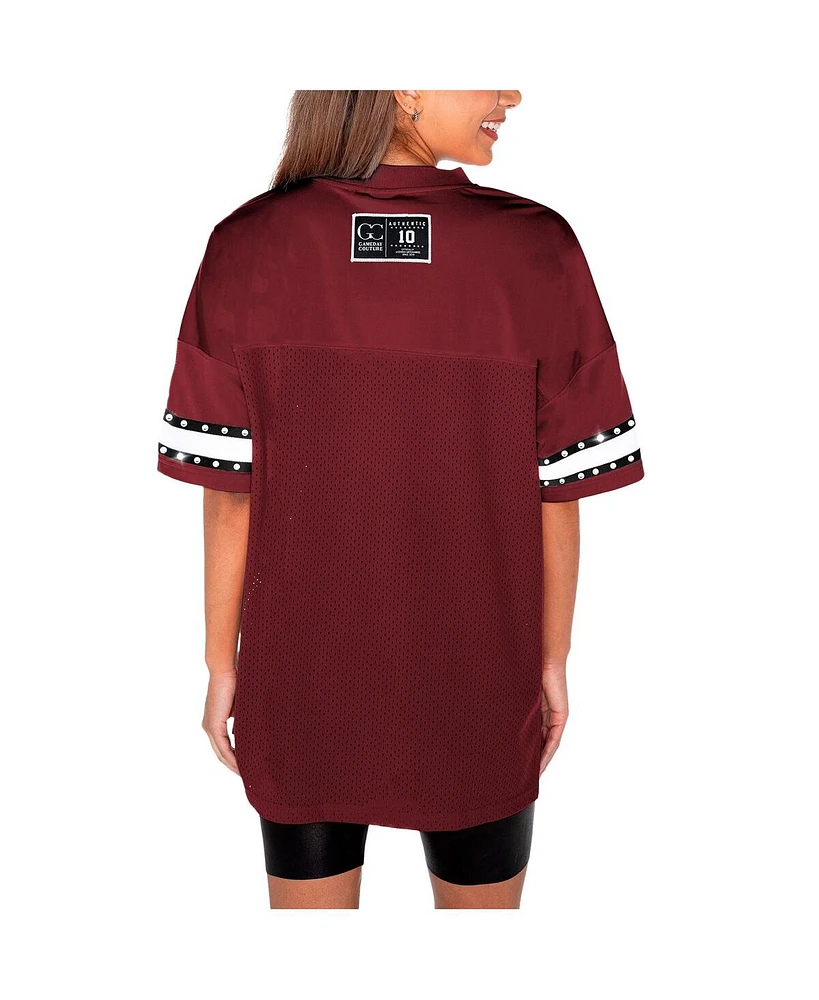 Gameday Couture Women's Garnet Florida State Seminoles Until Kickoff Rhinestone Fashion T-Shirt