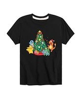 Pokemon Big Boys Group Tree Graphic Tee