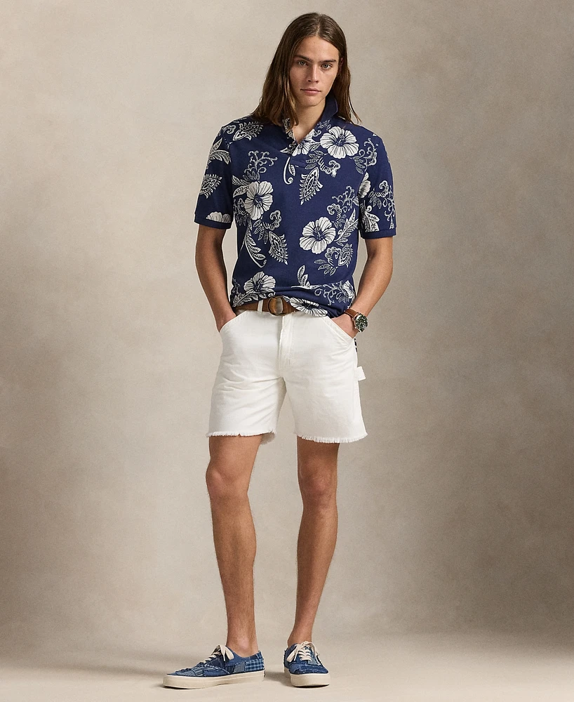 Polo Ralph Lauren Men's Classic-Fit Hibiscus Mesh Shirt