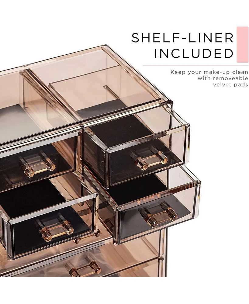 Sorbus Medium Makeup Organizer Set