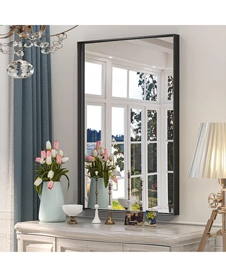 keonjinn Vanity Wall Mirror Bathroom Accent