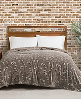 Lucky Brand Daisy Floral Cozy Plush Blanket