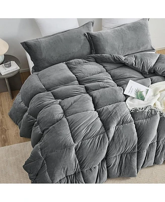 Fatter than Fat - Coma Inducer Comforter Set - Quiet Shade Gray , King